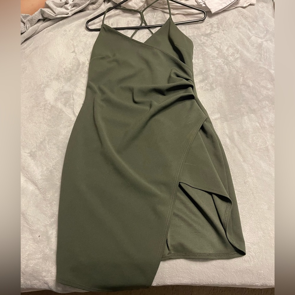 Green dress
